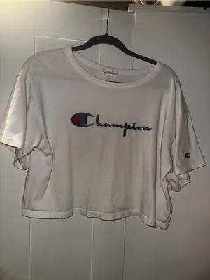 Champion Iconic Cropped T-Shirt - Short Sleeve thumbnail 2