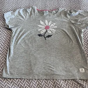 Life Is Good Sleep Large Tee Flower Graphic T Shirt Summer Travel thumbnail 2