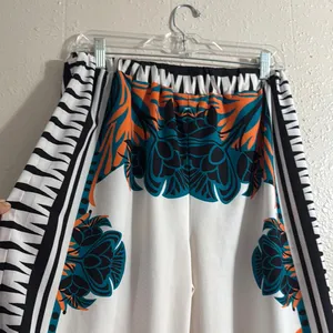 Floral Print Wide-Leg Pants thumbnail 2