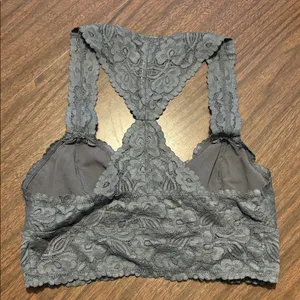 Free People Intimately XS Olive Drab Racerback Bra Bralette thumbnail 2