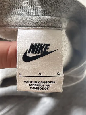Grey Nike Crewneck Sweatshirt thumbnail 3