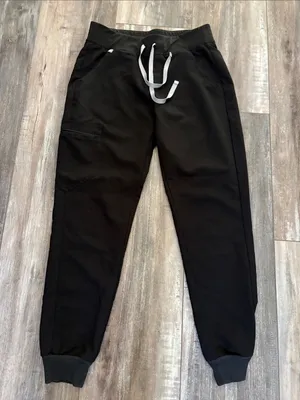 Figs Black Jogger Scrubs small thumbnail 5