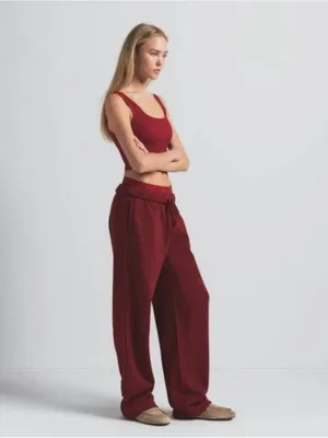 NWT Skims (GAR) Cotton CLASSIC Fleece Jogger pants sweatpants new black SIZE XXS thumbnail 5