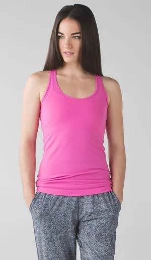 Lululemon Pink Cool Racerback Tank thumbnail 1