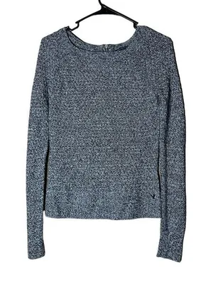 American‎ Eagle Gray Knit Sweater Size XS thumbnail 1