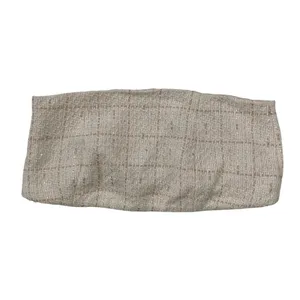 Zara Tweed Metallic Sequin Tube Top Cream Gold Evening Classic Glam Strapless- M thumbnail 2