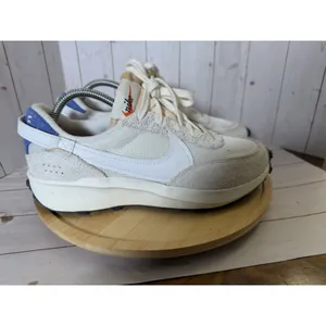 Nike Waffle Debut Vintage Women's 8 Game Royal White Sail Sneakers DX2931-400 thumbnail 6