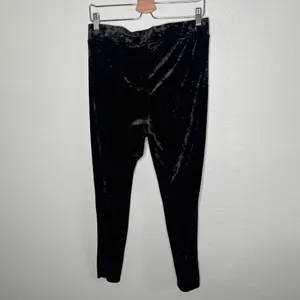 Torrid Womens Black Velour Dark Romantic Pull On Leggings Plus Size 1X thumbnail 9
