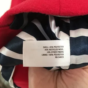 Old Navy wool blend hidden button up coat S‎ thumbnail 7