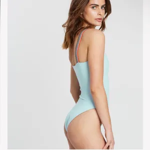 The Riley One-Piece Sky Elastic | SOLID & STRIPED Womens Swimwear thumbnail 3