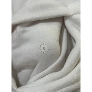 Lululemon Scuba Full‎ Zip Hoodie Women's 6 White Thumbholes Fleece Athletic Read thumbnail 6