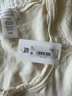 NWT Altar’d State Scallop Trim Cami thumbnail 4