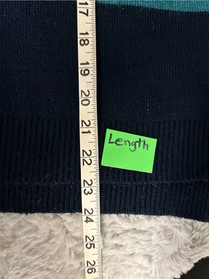 Eddie Bauer Striped Crewneck Sweater in Green & Navy thumbnail 6
