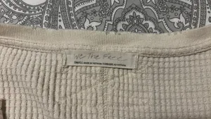 Free People we the free cream sweater thumbnail 3