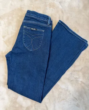 ROLLA'S Dallas Low Bootcut Dark Blue Jeans size 29 thumbnail 1