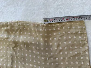 Vintage Newport News 100% Silk Polka Dot Midi Skirt Size 6 Quiet Luxury thumbnail 8