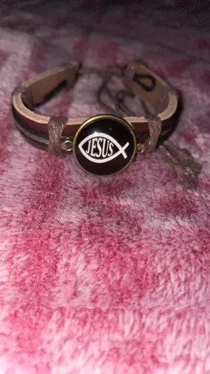 Real leather bracelet Brown thumbnail 2