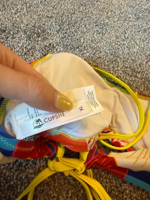 Cupshe Floral bikini top thumbnail 3