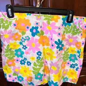 Show Me Your MuMu Colorful Floral Skirt NWOT thumbnail 2