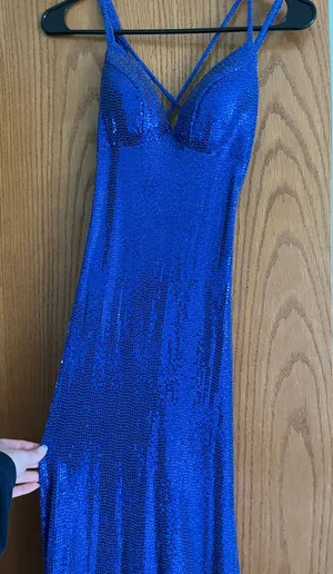 Prom Dress Blue thumbnail 1