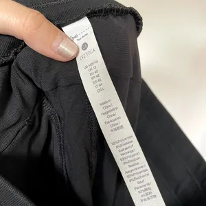 Crz yoga black sweatpants elastic waist pockets women's size 12 casual athletic‎ thumbnail 6