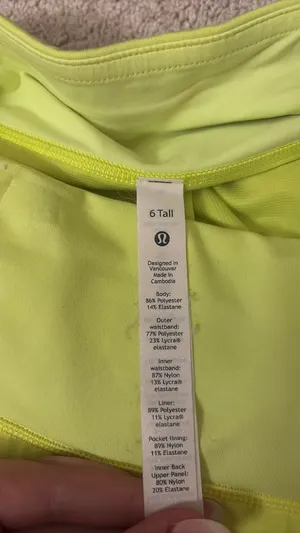Lululemon speed up 4in shorts mid rise thumbnail 3