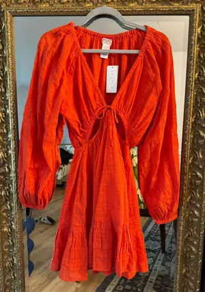 Lspace Feelin Fine Mini Dress Small thumbnail 1