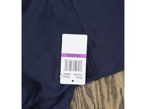 NWT 32 Degrees Womens Heat Fleece Lined Leggings Indigo Iris Blue 2XL thumbnail 3