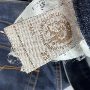 Y2k Diesel Industry Womens Dark Wash Stretch Straight Leg Jeans Size 33 x 32 thumbnail 4