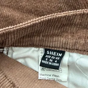 SHEIN Brown Corduroy Pants thumbnail 6