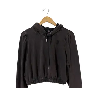 FREE PEOPLE FP Movement Hot Shot Brown Crop Hoodie Sweatshirt thumbnail 4