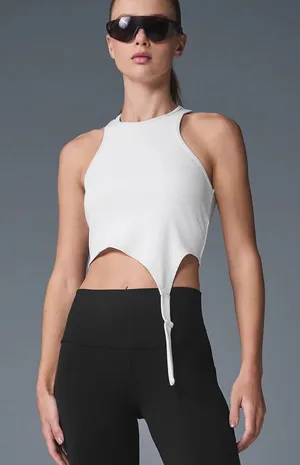 NWT Alo Yoga Alosoft Ribbed Revelation Tank Size medium thumbnail 1