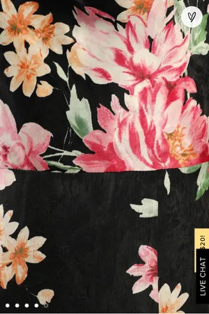 Lulus Black Floral Long Dress thumbnail 4