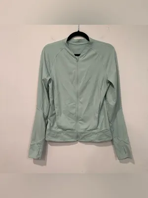 Lululemon Nulux UVP Run Jacket in Delicate Mint 8 thumbnail 3