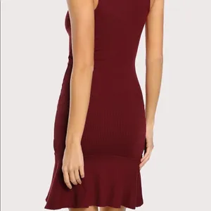 ✨ Frill Hem Rib Knit Tank Dress✨ thumbnail 3