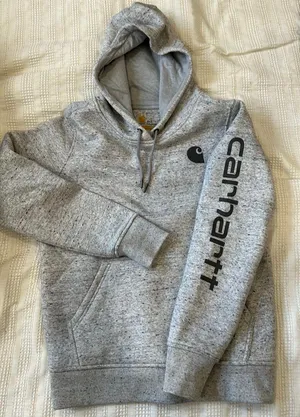 Carhartt Thick Gray Hoodie thumbnail 1