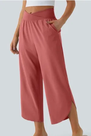 HALARA Women’s Breezeful high waist crossover quick dry resort pants thumbnail 1