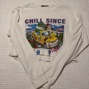 Vintage Brandy Melville Chill Since 1993 Top thumbnail 1
