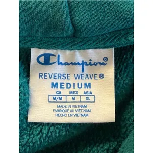 Champion UO Reverse Weave Full Zip Hoodie Sweatshirt Size M Streetwear Skater thumbnail 7