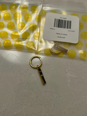Studs Juul Gold Huggie Earrings thumbnail 1