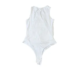 NWT Lulus‎ Size XS White Ivory Bodysuit Blouse Sleeveless Lightweight Versatile thumbnail 3