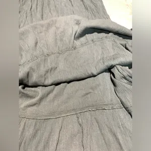 Aerie Forest Green Maxi Dress with cutout thumbnail 5