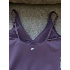 Fabletics Women’s PureLuxe TLC Short Jumpsuit 4" Size Small Oxblood thumbnail 5