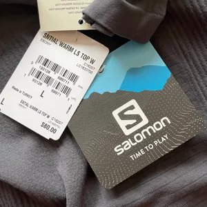 Salomon Essential Warm Top Base Layer Mock Neck Long Sleeve Size Large NEW thumbnail 8