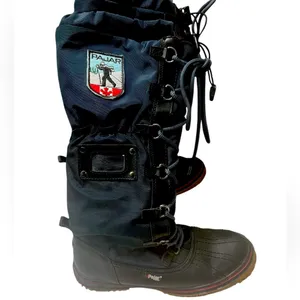 Pajar Canada Waterproof Fleece Lined Tall Winter Boots Navy Women’s 6–6.5 EUC thumbnail 4