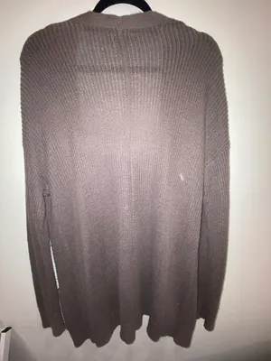 Old Navy Oversized Gray Cardigan thumbnail 3