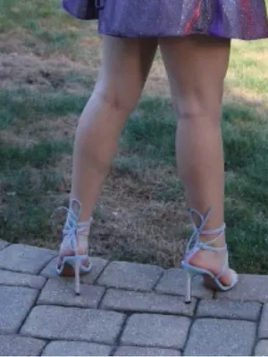 Colorful Heels Purple Size 7 thumbnail 6