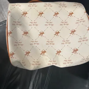Beverly Hills Polo Club Cream and Brown Patterned Makeup bag thumbnail 12