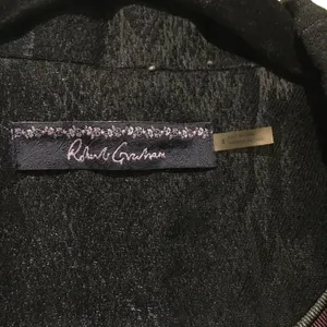 Robert Graham black blue metallic blazer 8 thumbnail 5