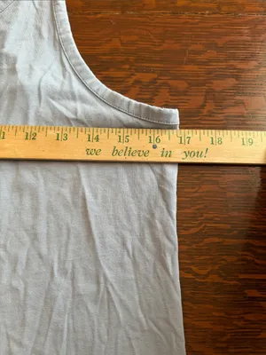 Beyond Yoga Barre 3 Light Blue A-Line Tank Top light blue size small thumbnail 5
